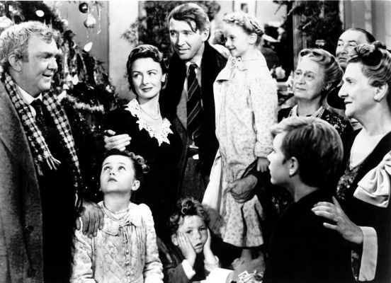 James Stewart in It's a Wonderful Life